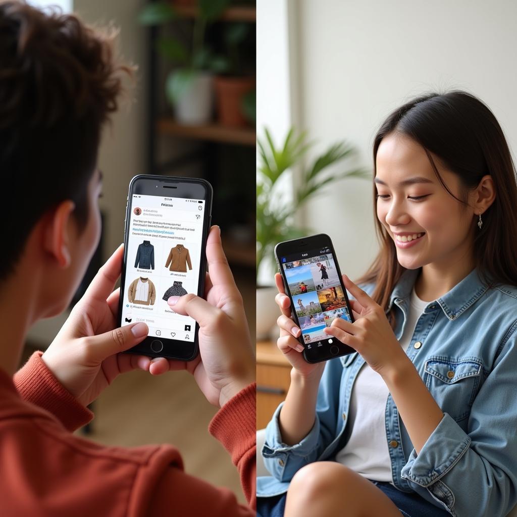 Social media influencers impacting lifestyle choices