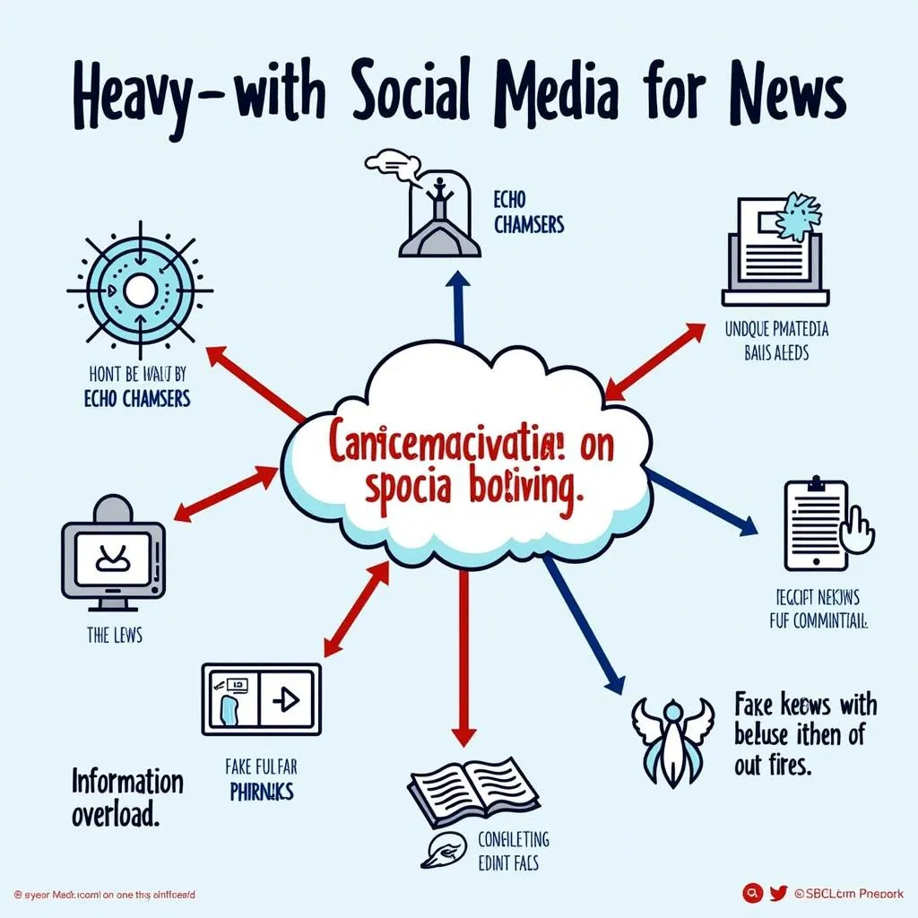 Risks of relying on social media for news