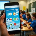 Social media and traditional education promoting sustainability