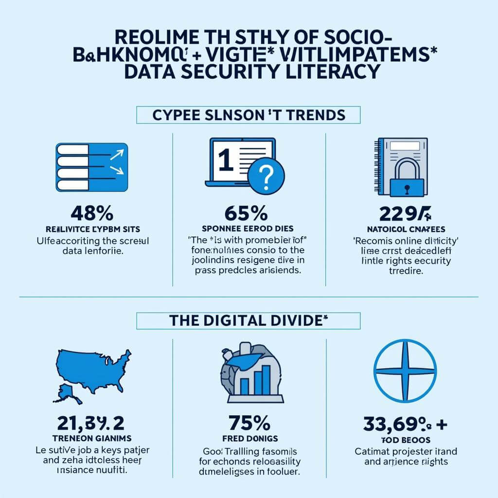 Socioeconomic impact of data security literacy