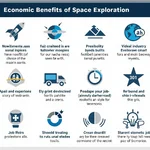 Economic benefits of space exploration