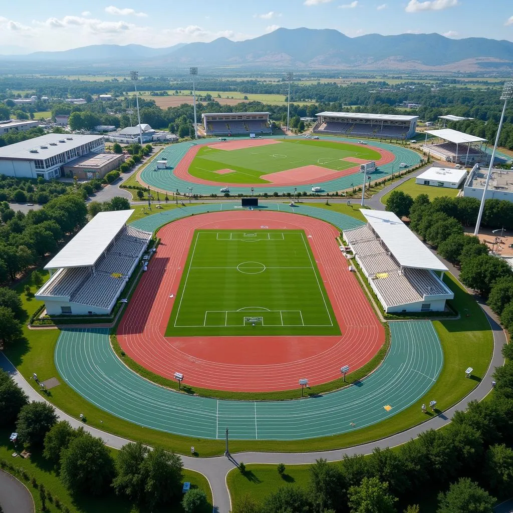 Modern sports facilities