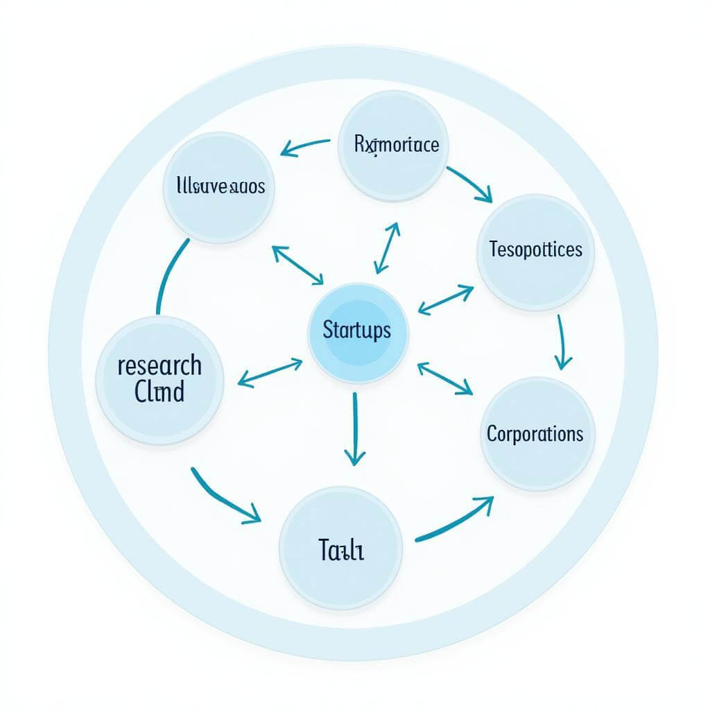 STEM education and industry collaboration ecosystem