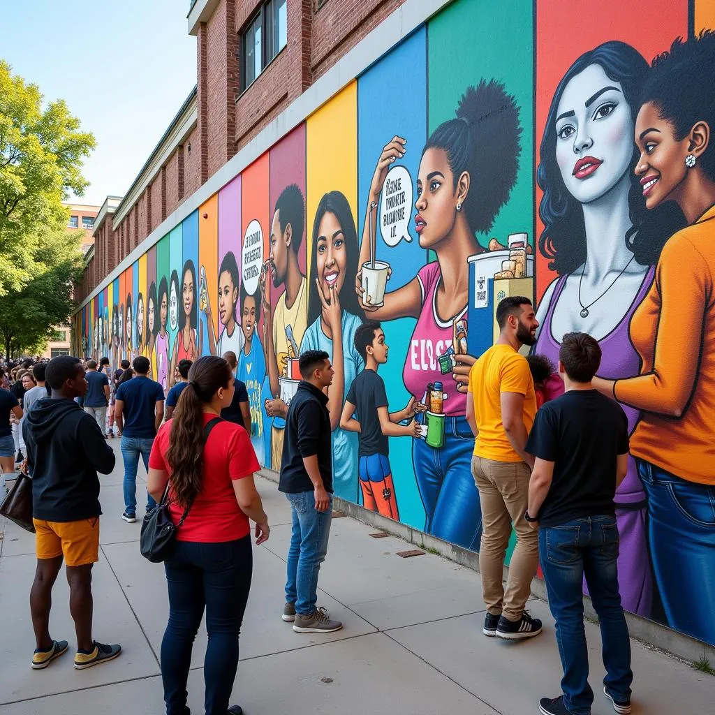 Street art influencing student culture