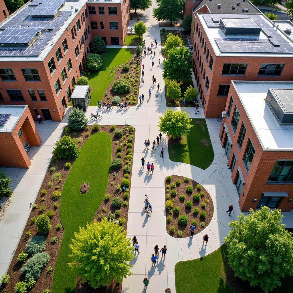 Student-led campus sustainability transformation