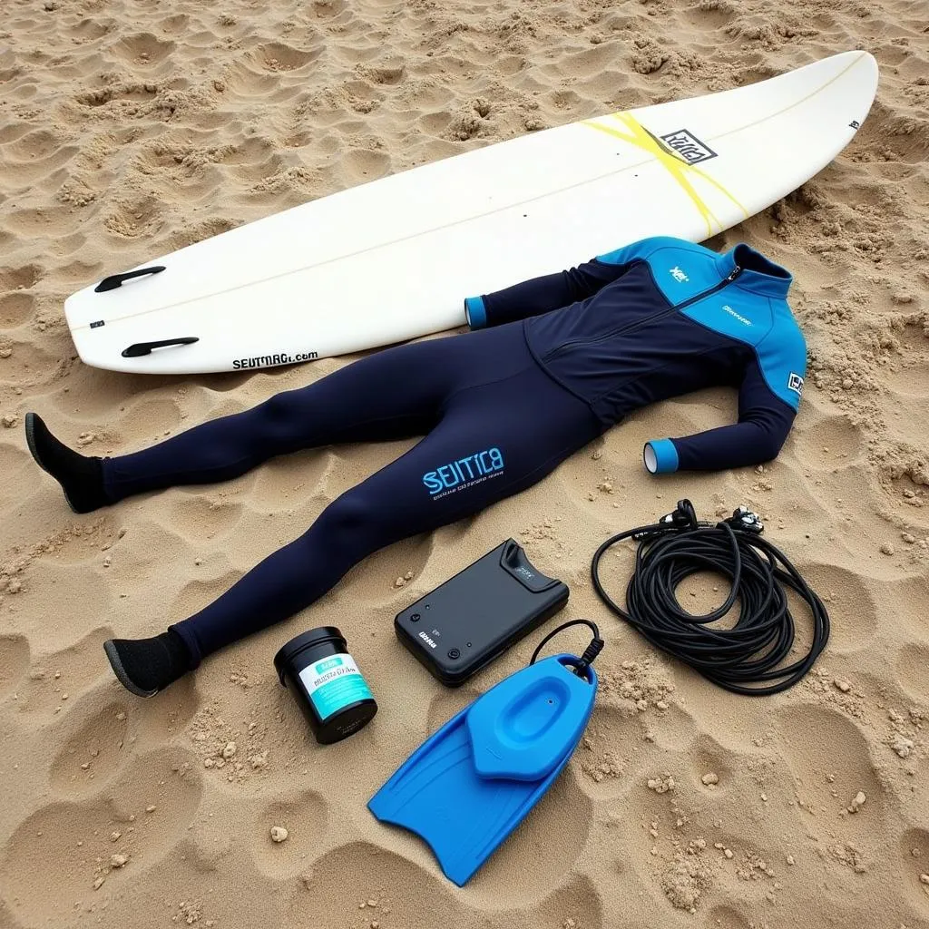 Essential surfing equipment