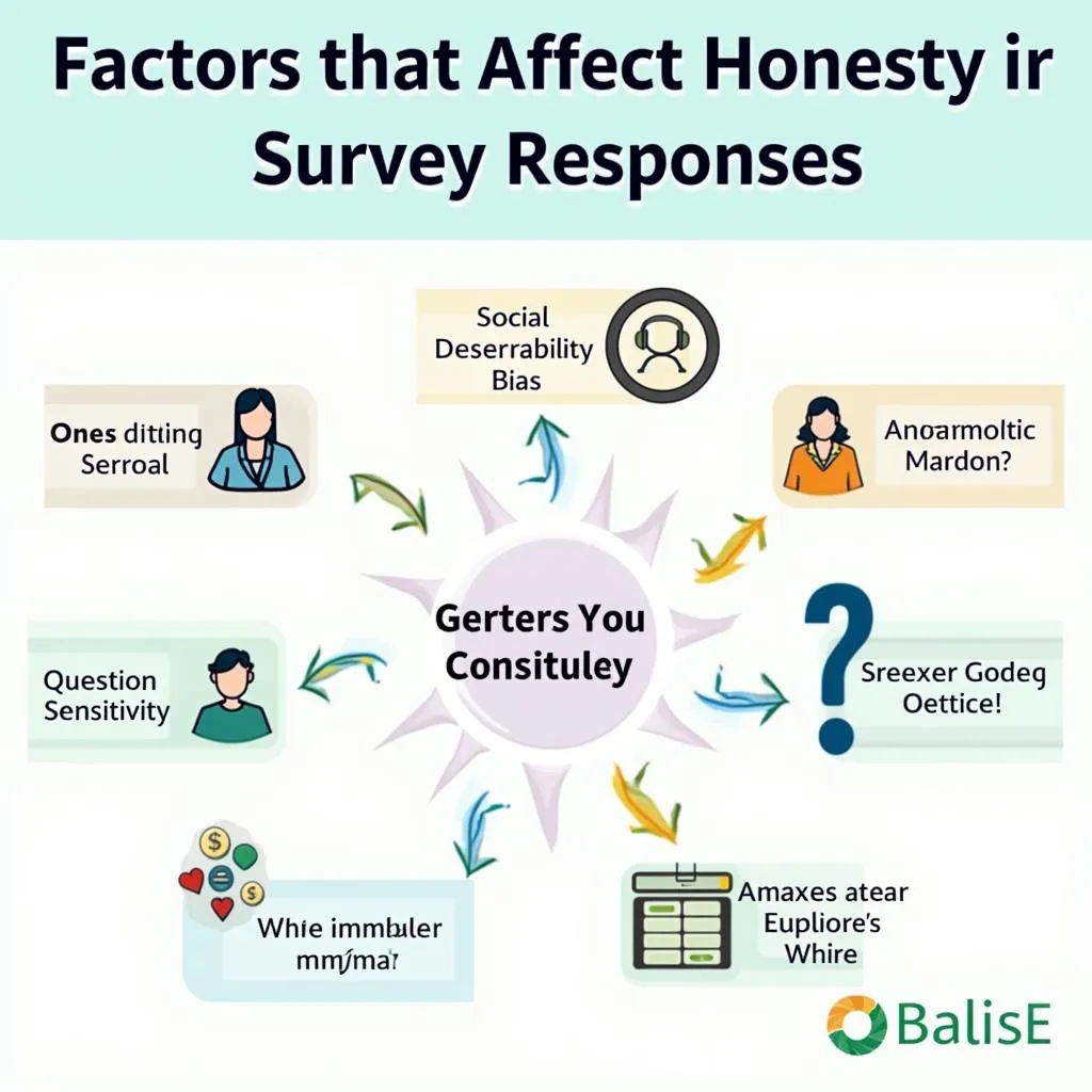 Factors influencing survey response honesty