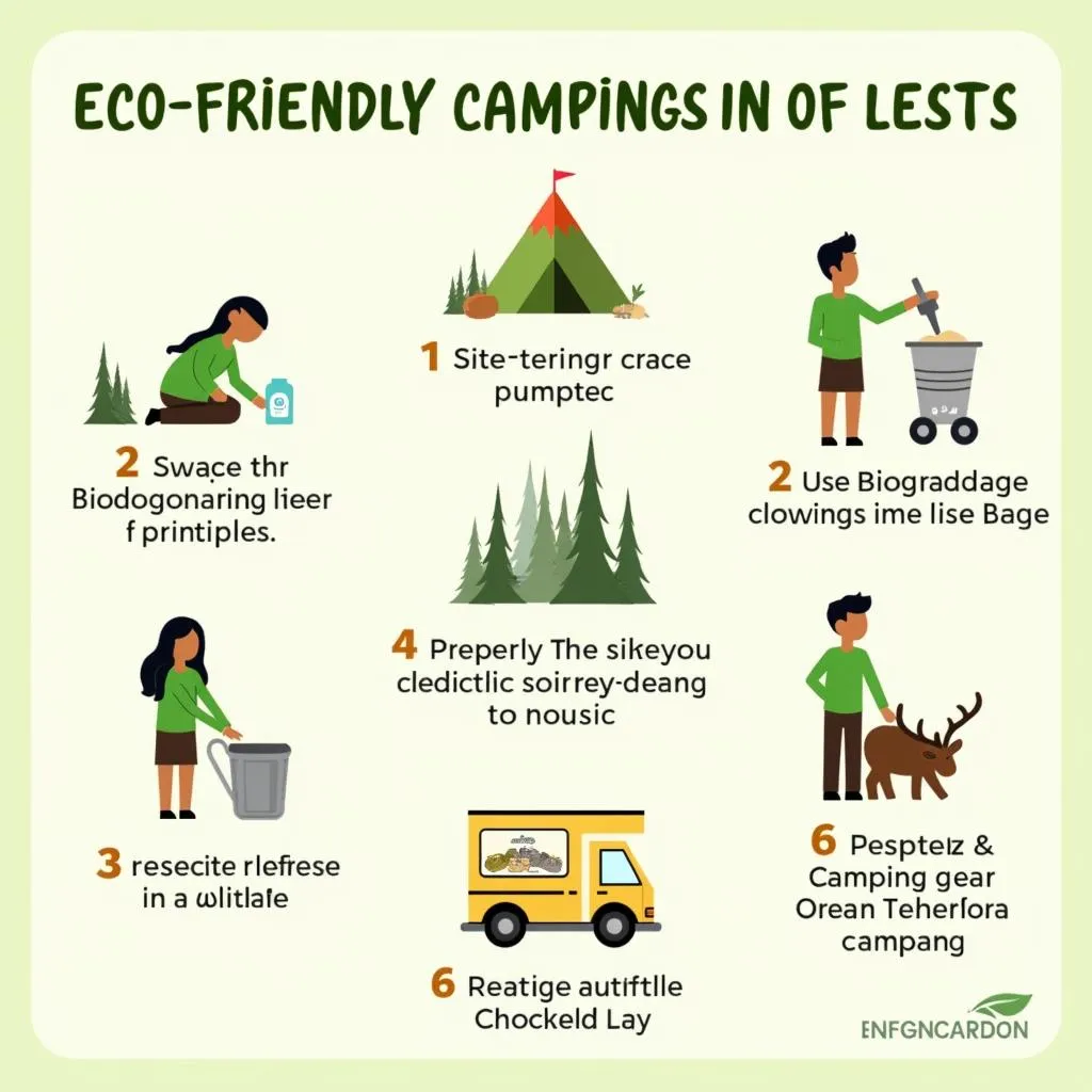 Sustainable camping practices