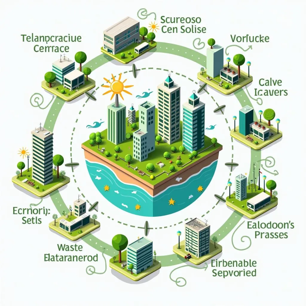 Key features of a sustainable city