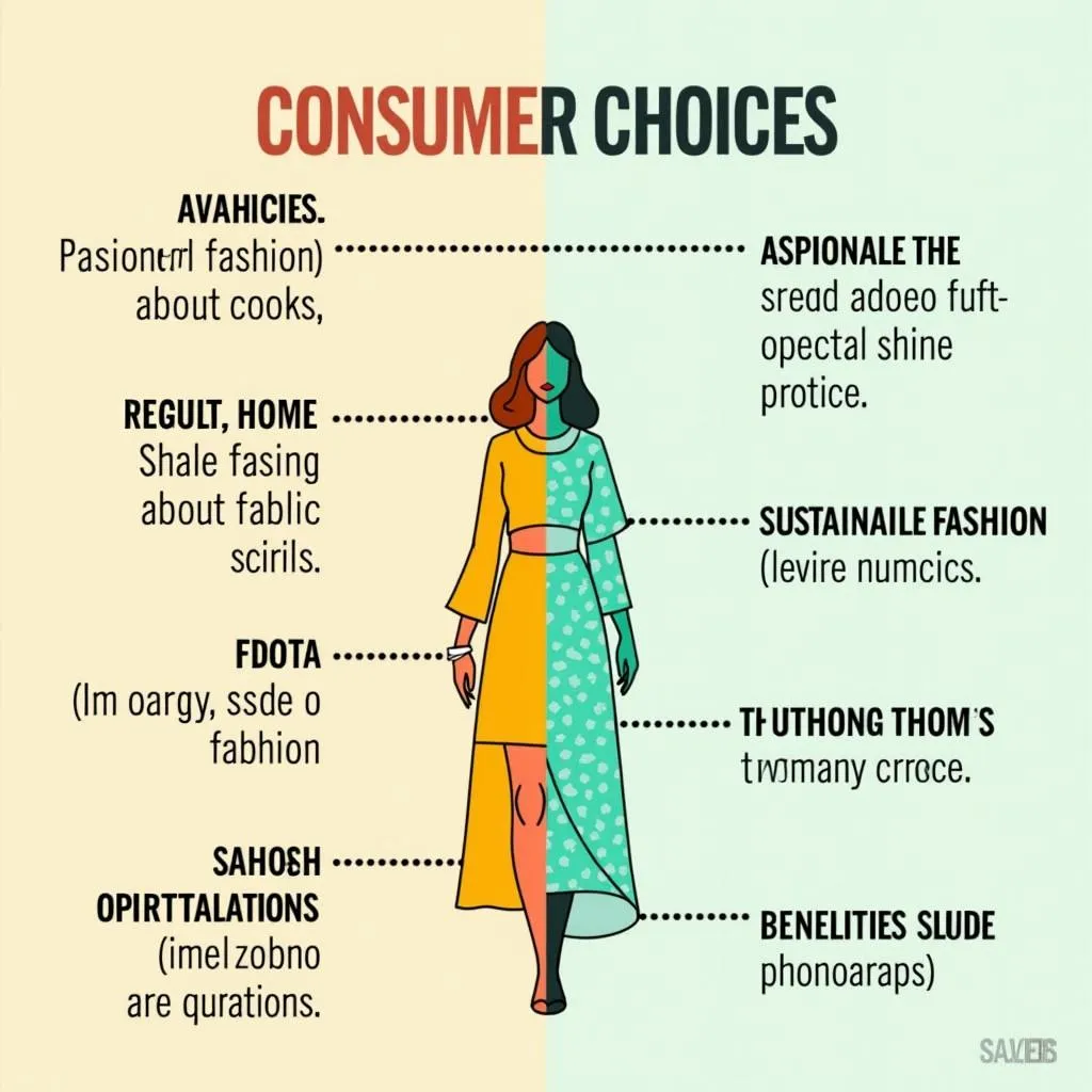 Comparison of sustainable vs. fast fashion choices