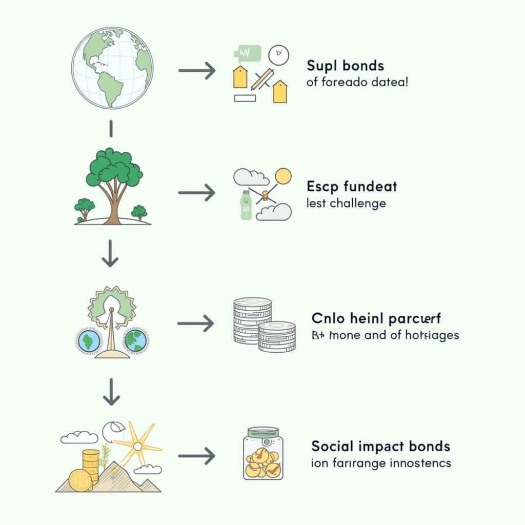 Sustainable financial products impact on global challenges