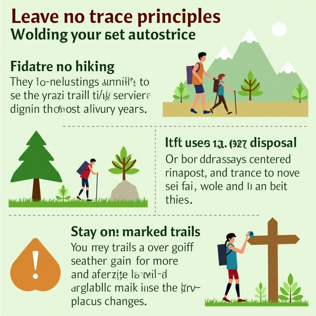 Sustainable hiking practices