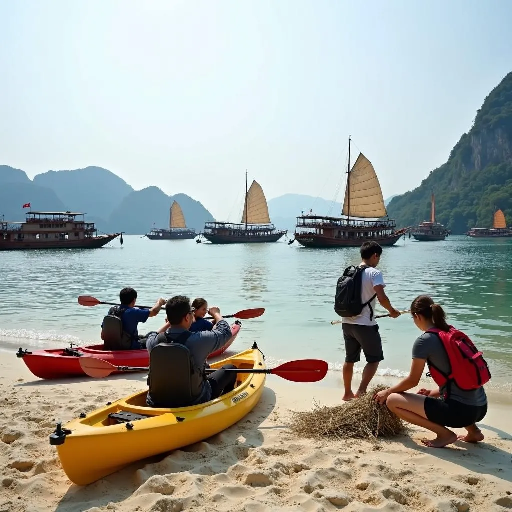 Sustainable tourism practices in Ha Long Bay