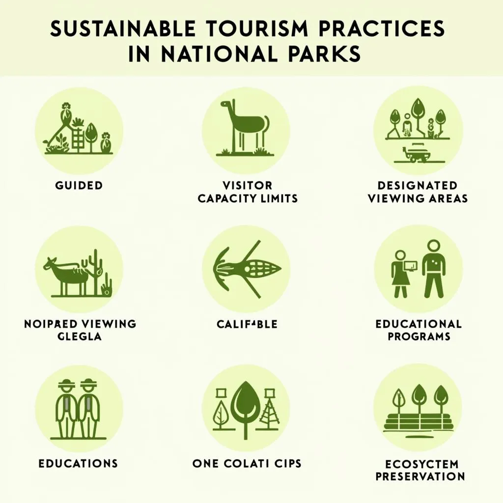 Sustainable tourism in national parks