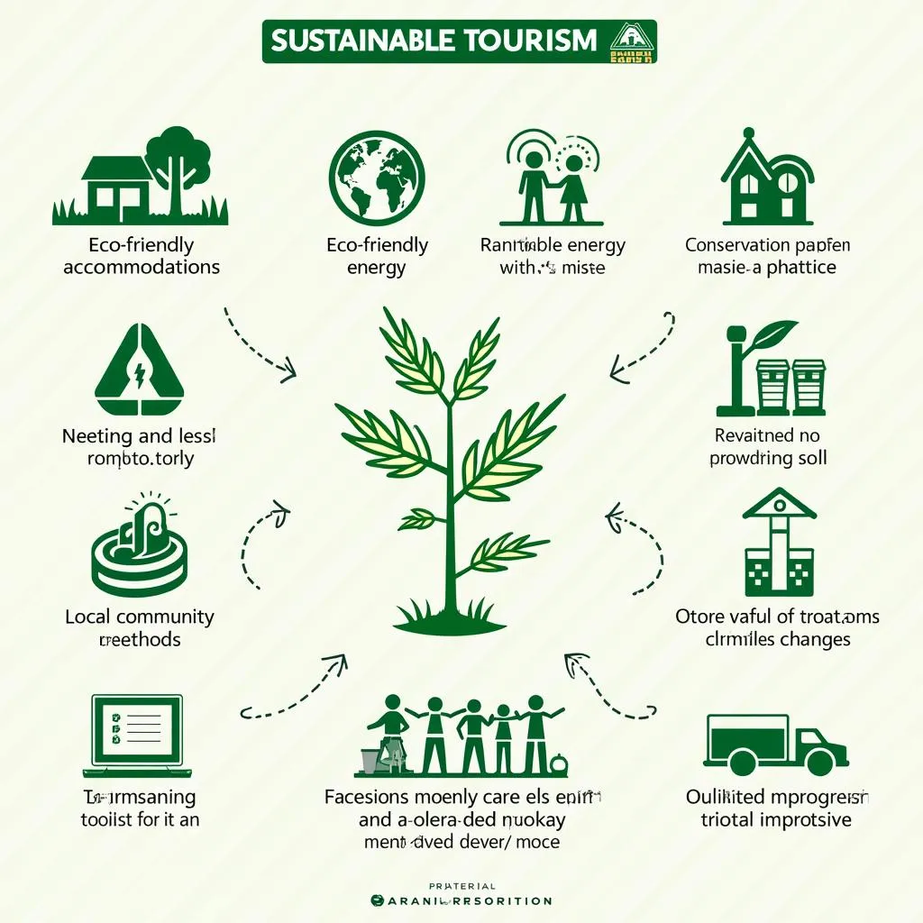 Sustainable tourism practices in response to climate change