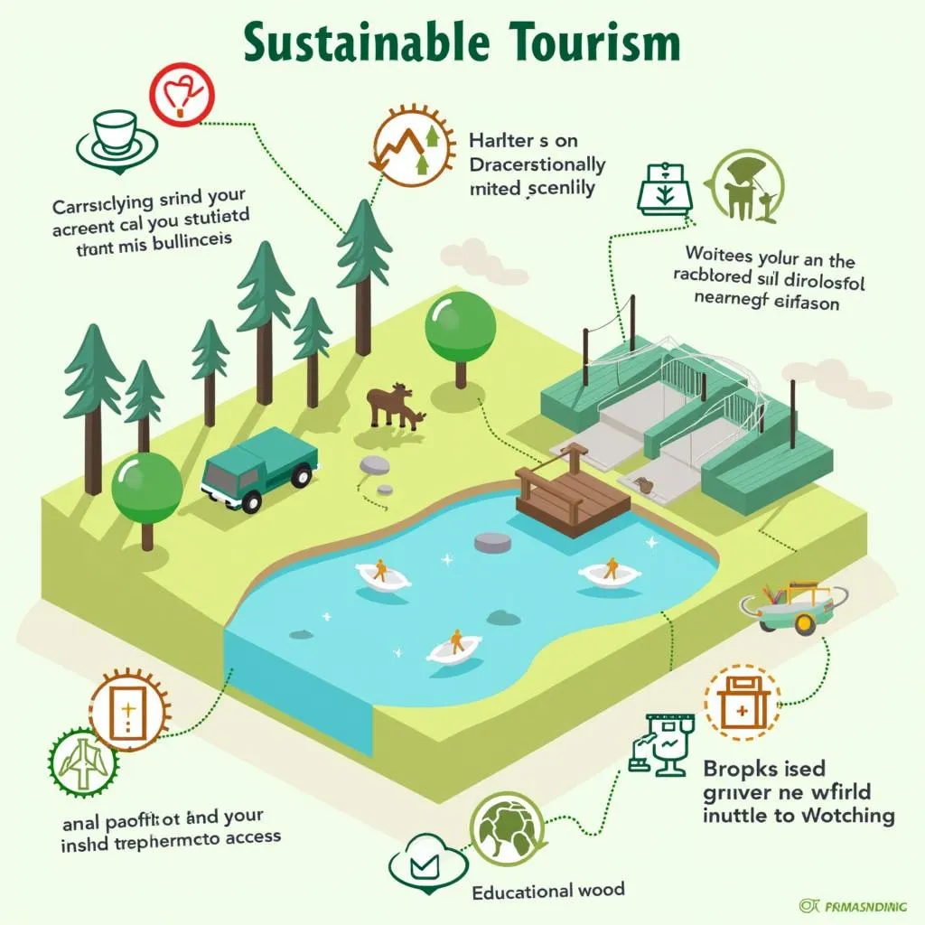 Balancing tourism and environmental protection in scenic areas