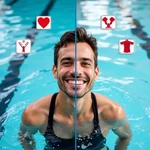 Swimming benefits for physical and mental health