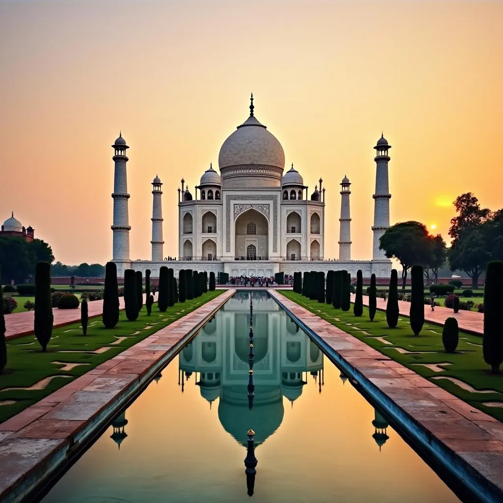 The Taj Mahal: An architectural marvel