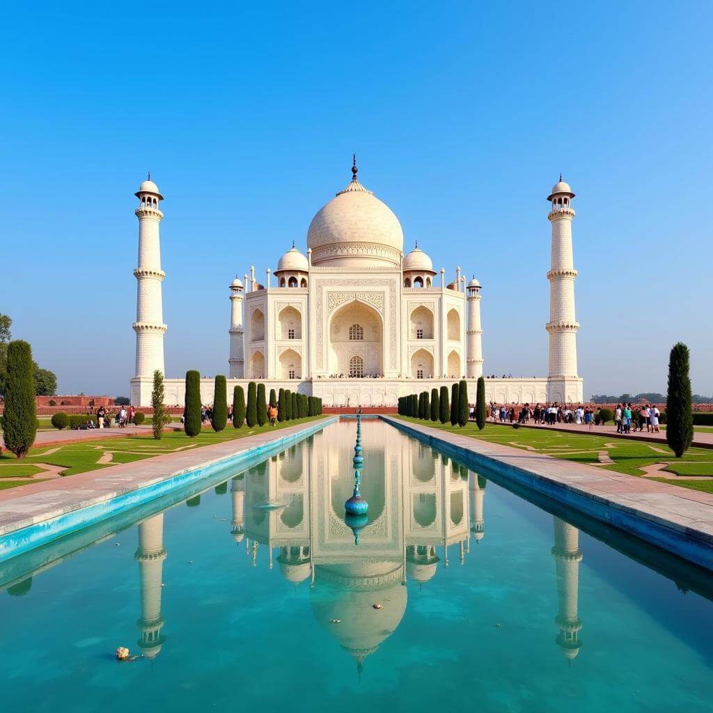 Taj Mahal: Architectural Marvel in Agra, India