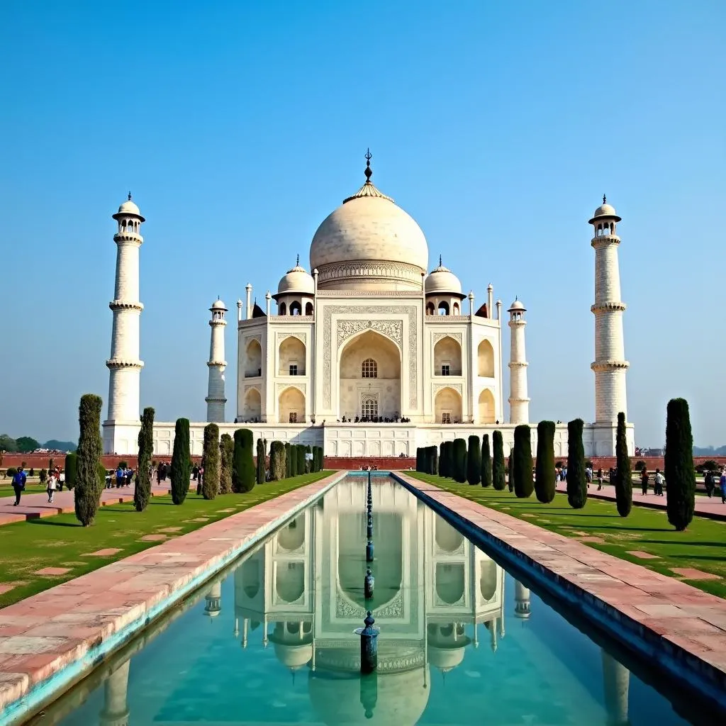 Taj Mahal in India