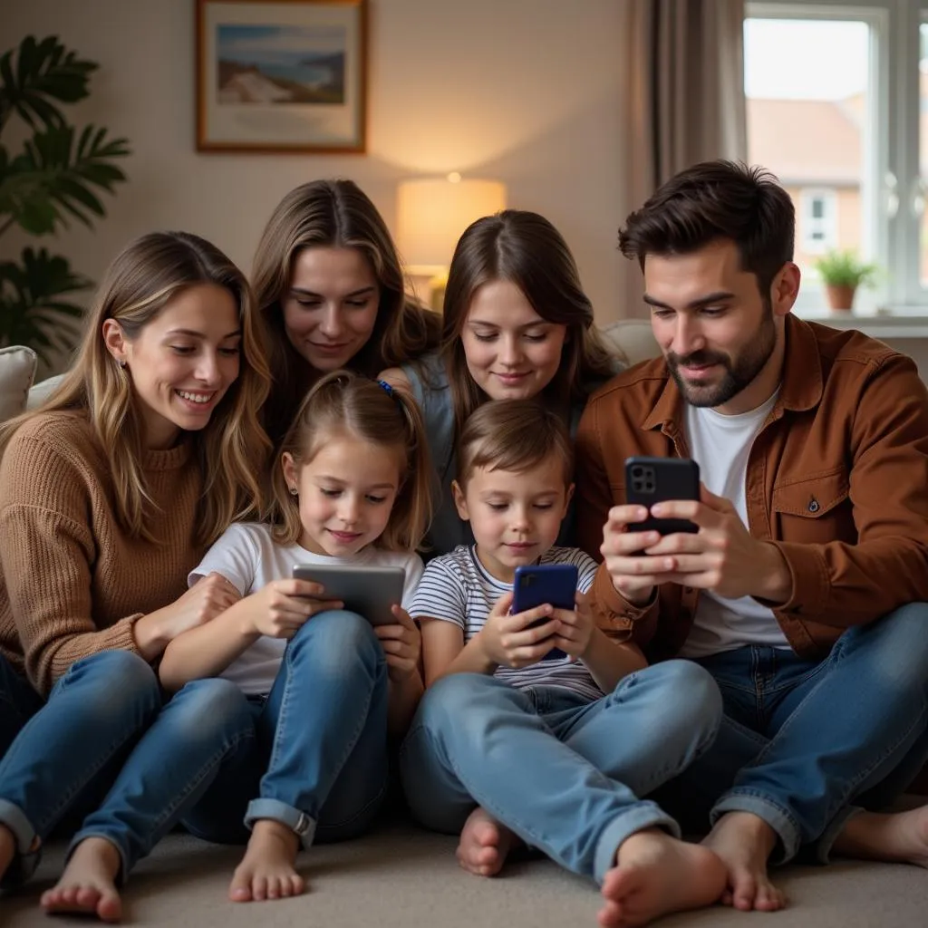 Balancing technology and family interactions