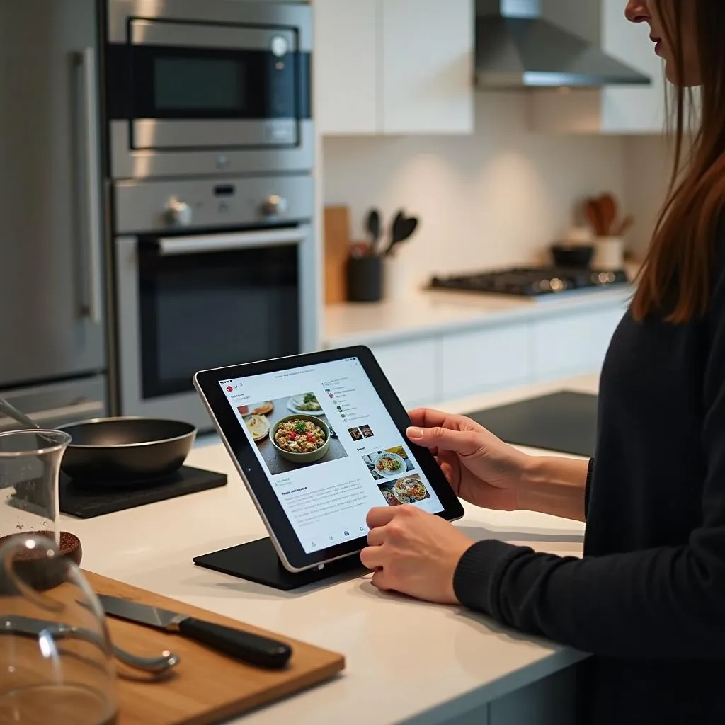 Technology's impact on home cooking