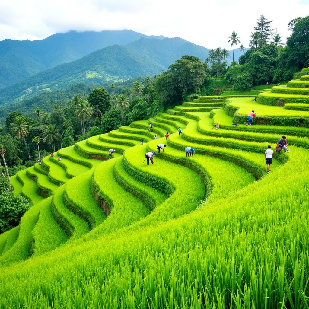 Tegalalang Rice Terraces in Bali