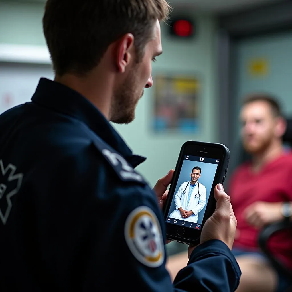 Telemedicine used in emergency situations