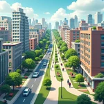 Teleworking's impact on urban planning and infrastructure