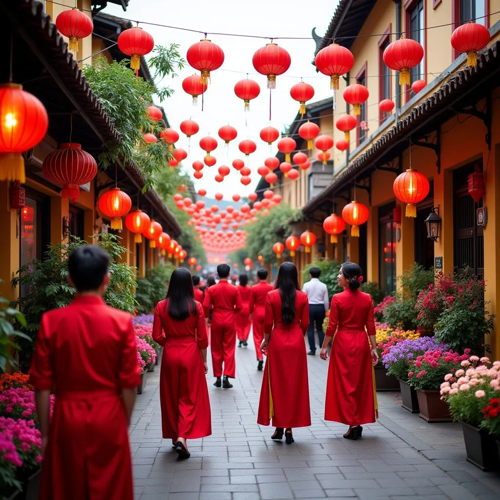 Tet celebration in Vietnam