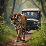 Bengal tiger encounter in Ranthambore National Park