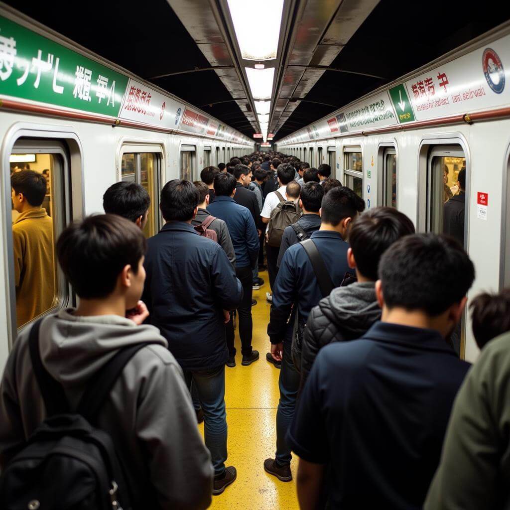 Efficient Tokyo subway system