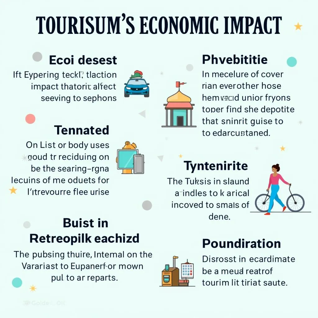 Tourism Economic Impact Vocabulary Infographic