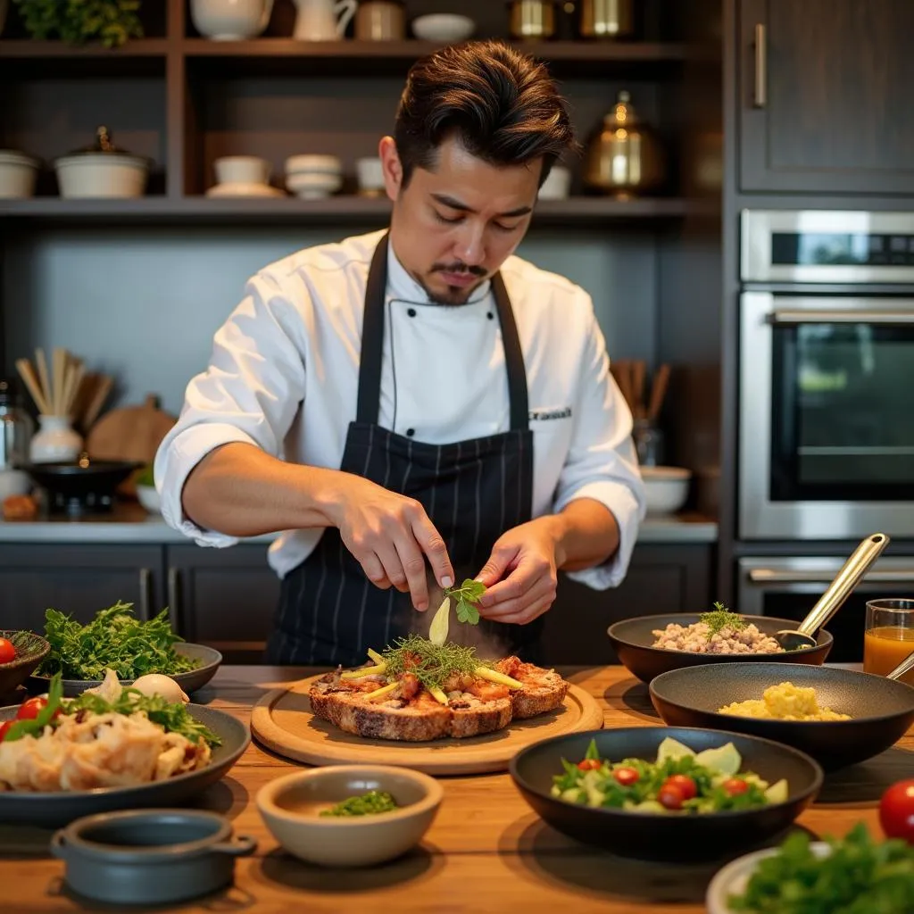 Balancing traditional cuisine with global influences