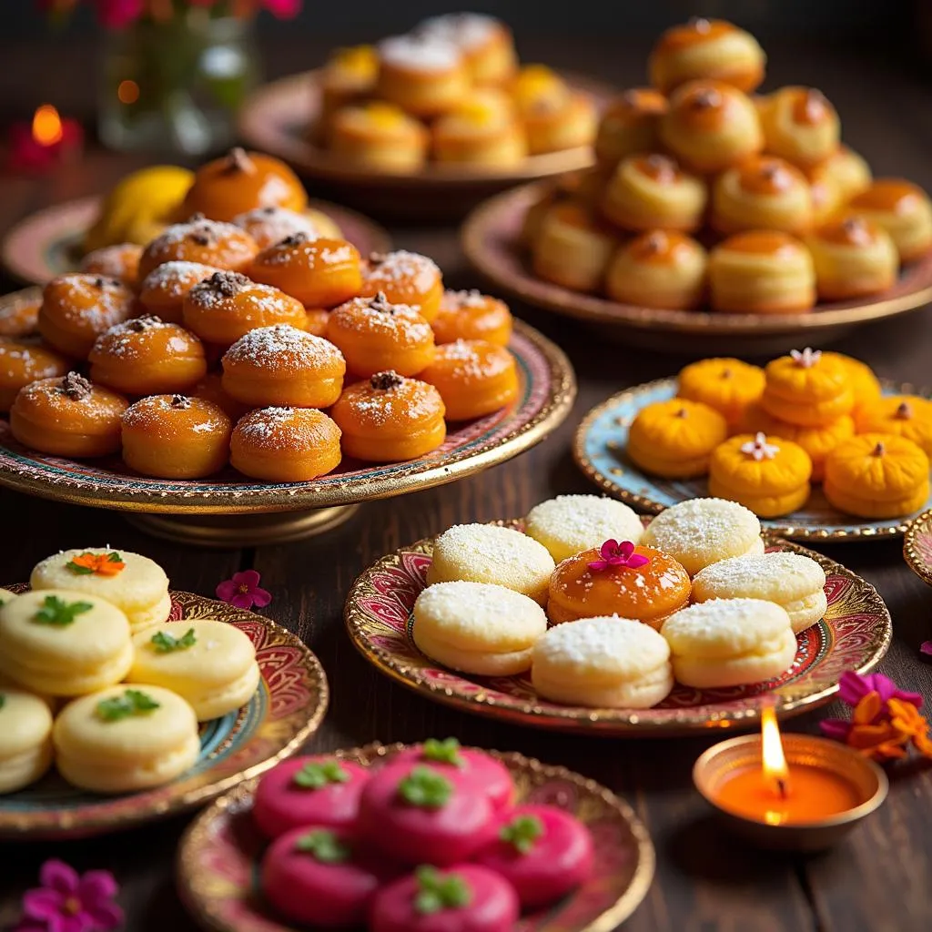 Traditional Diwali sweets and desserts