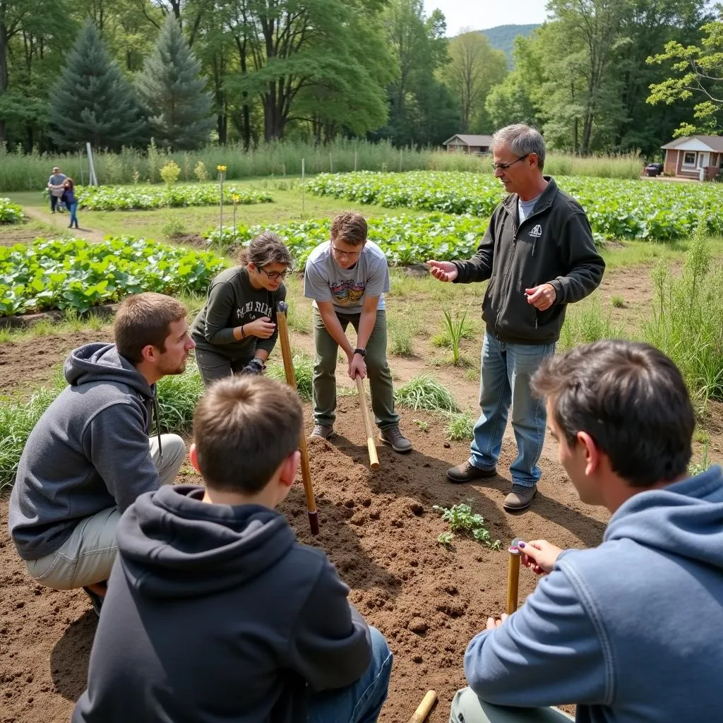 Integration of traditional and modern farming methods