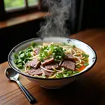 Traditional Vietnamese Pho noodle soup