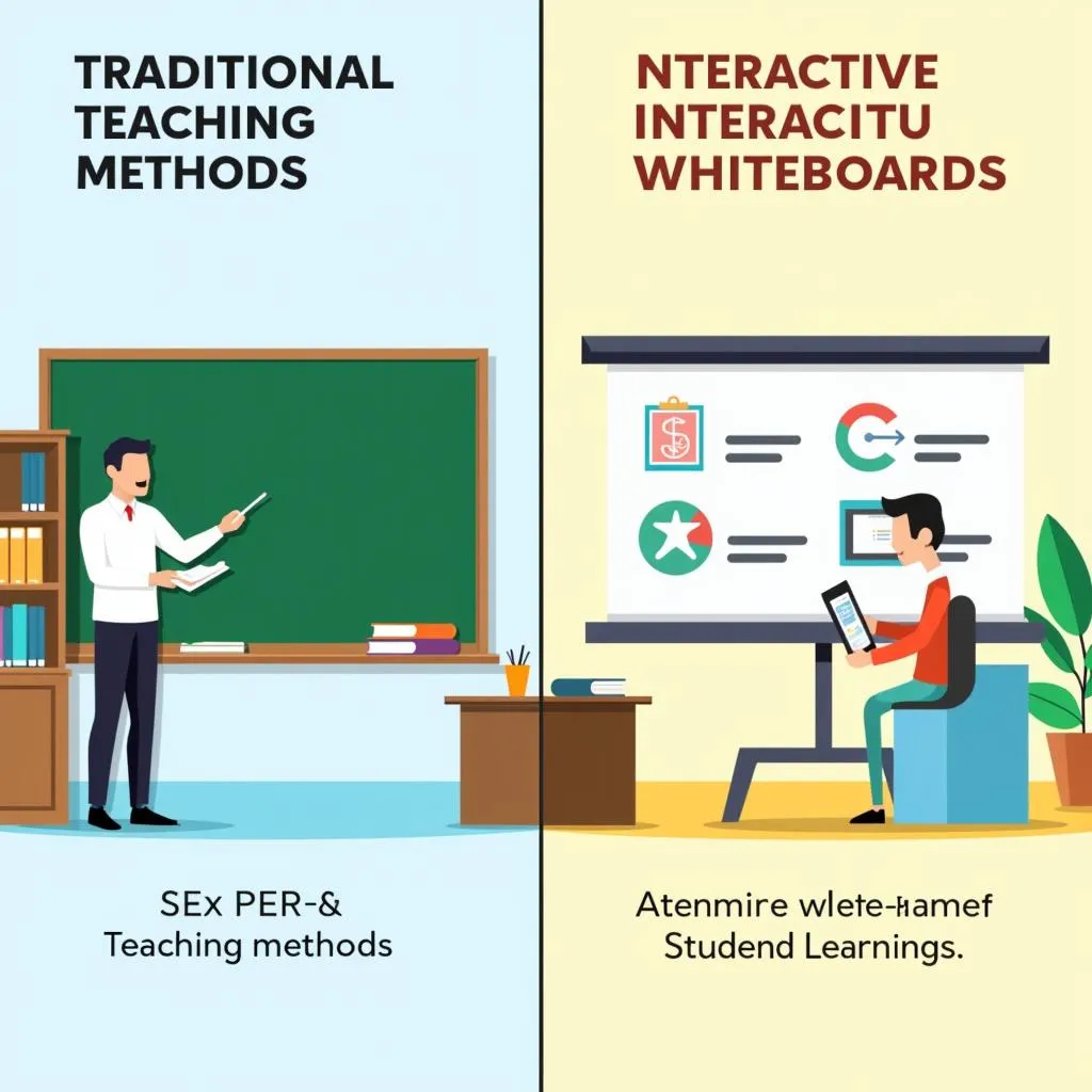 Comparison of traditional and modern teaching methods