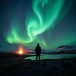 Unexpected trip to Iceland with Northern Lights