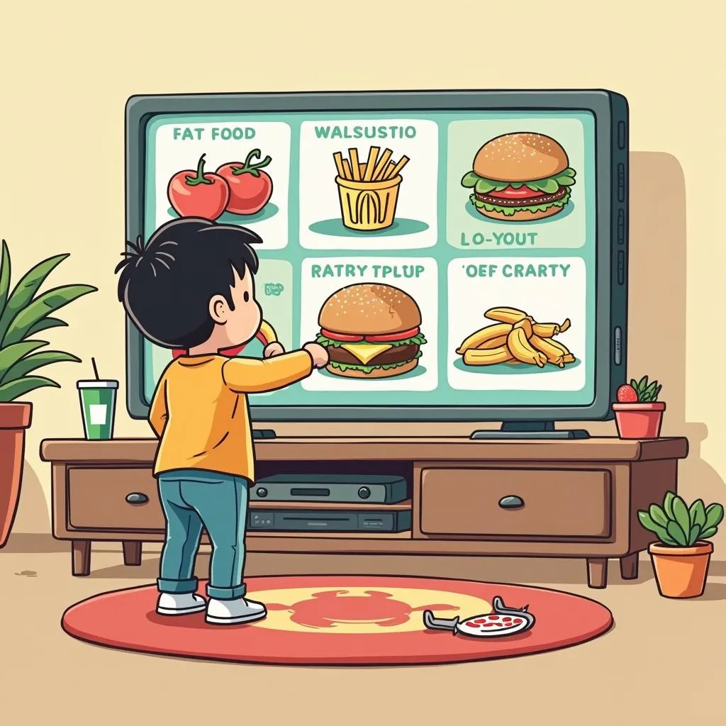 Impact of unhealthy food advertising on children