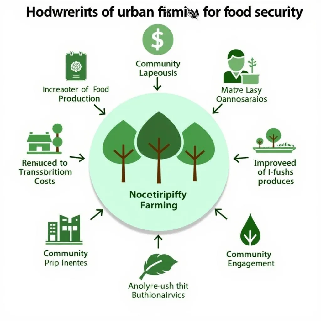 Benefits of urban farming for food security