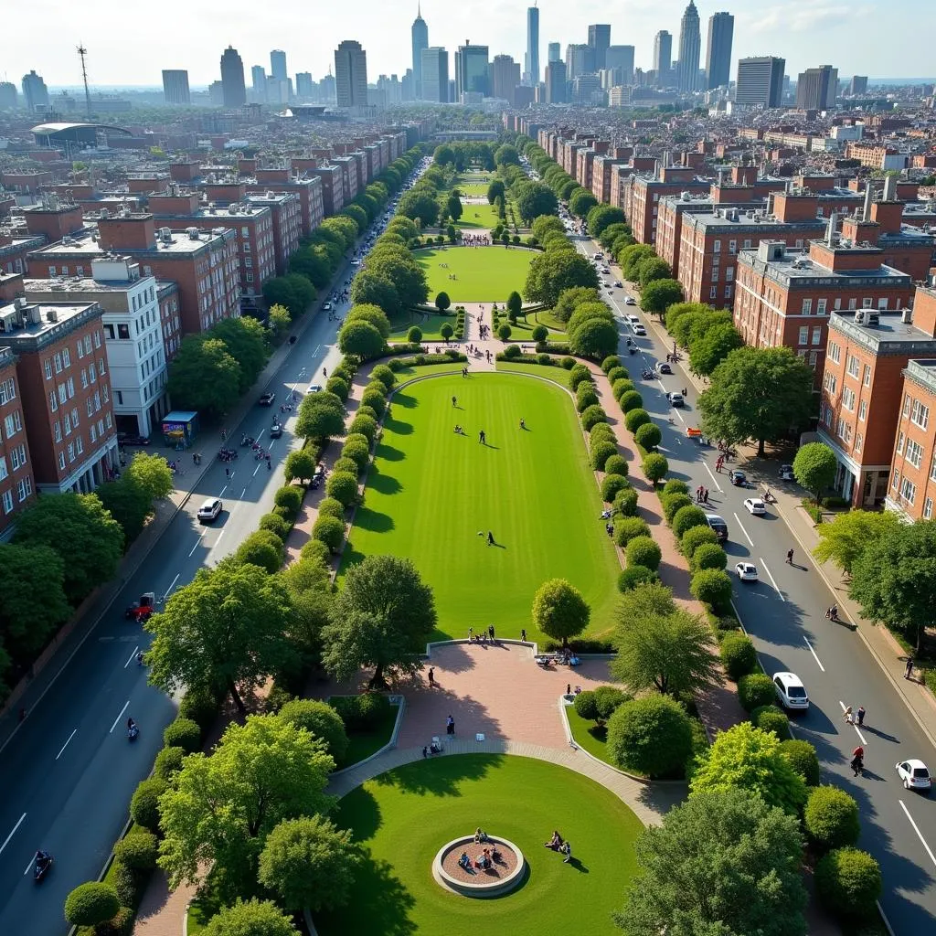 Urban green space and mental health