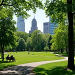 Urban green spaces improving mental well-being