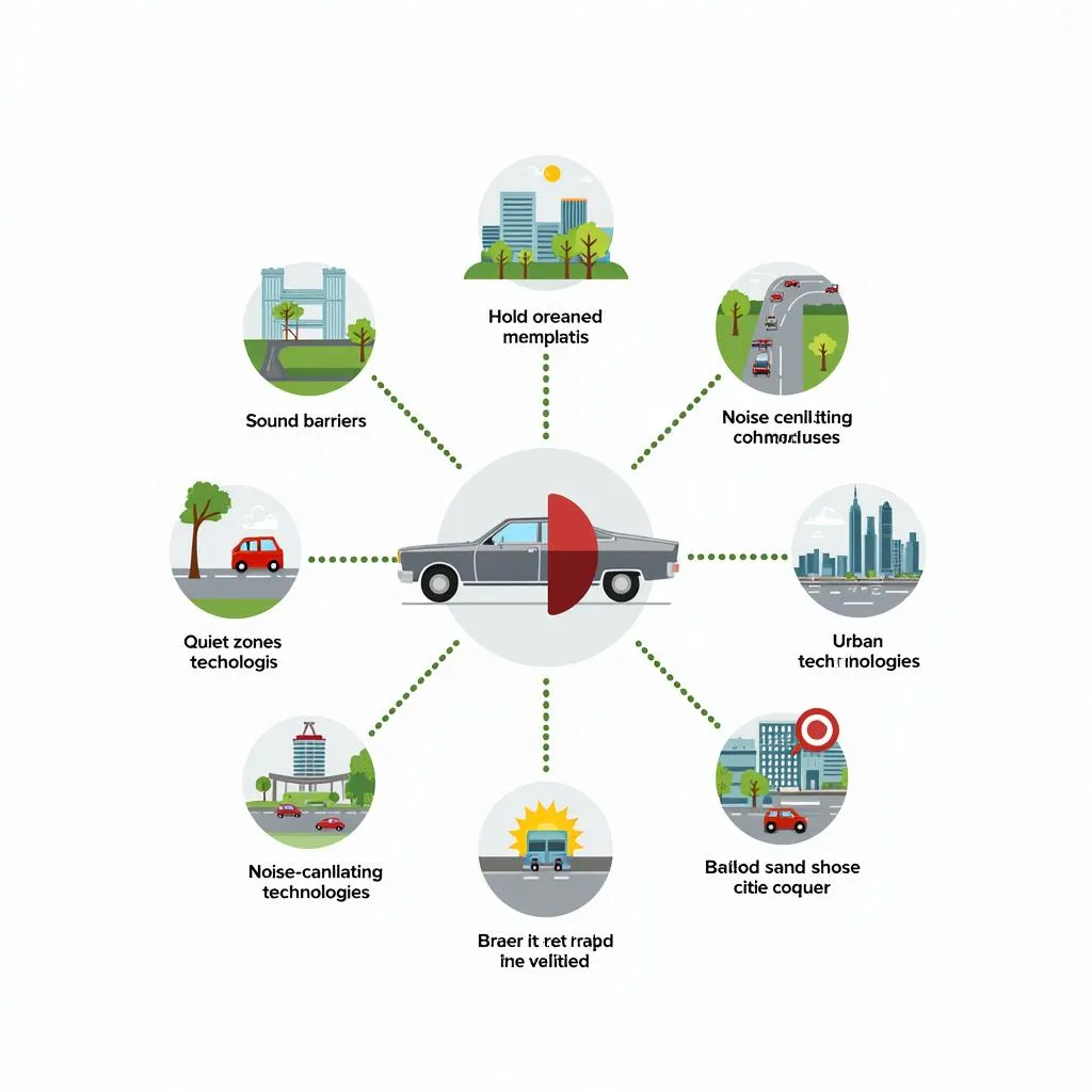 Urban noise pollution mitigation strategies