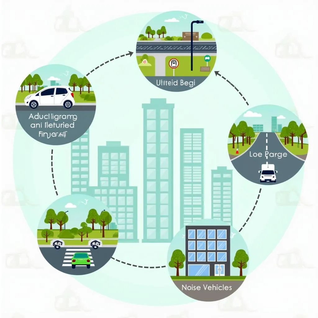 Urban noise reduction strategies