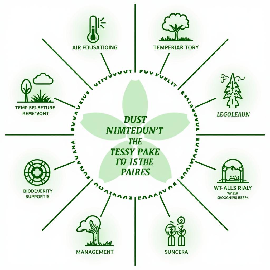 Infographic: Ecosystem Services Provided by Urban Parks