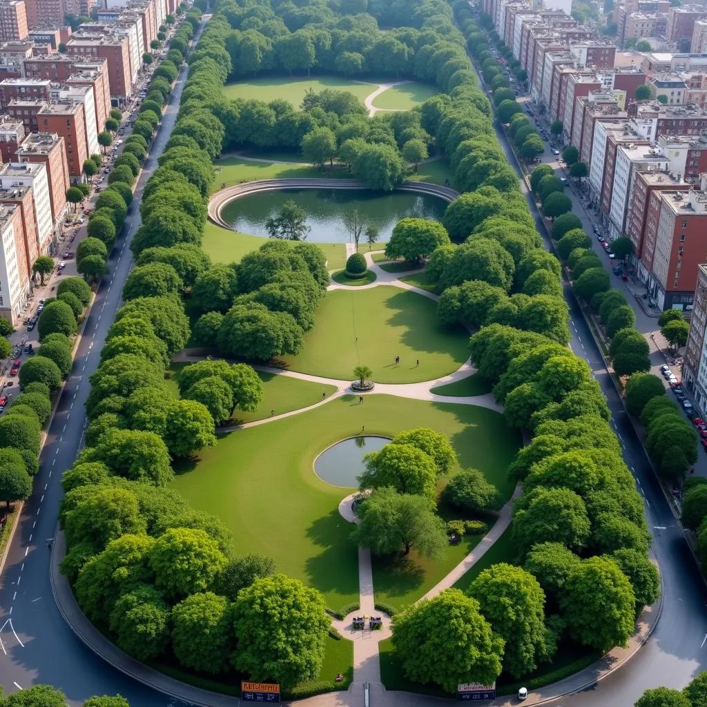 Urban Park: A Fresh Air Oasis in the City