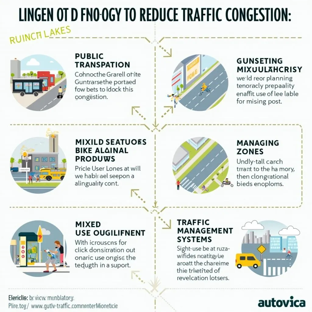 Urban planning strategies for traffic reduction