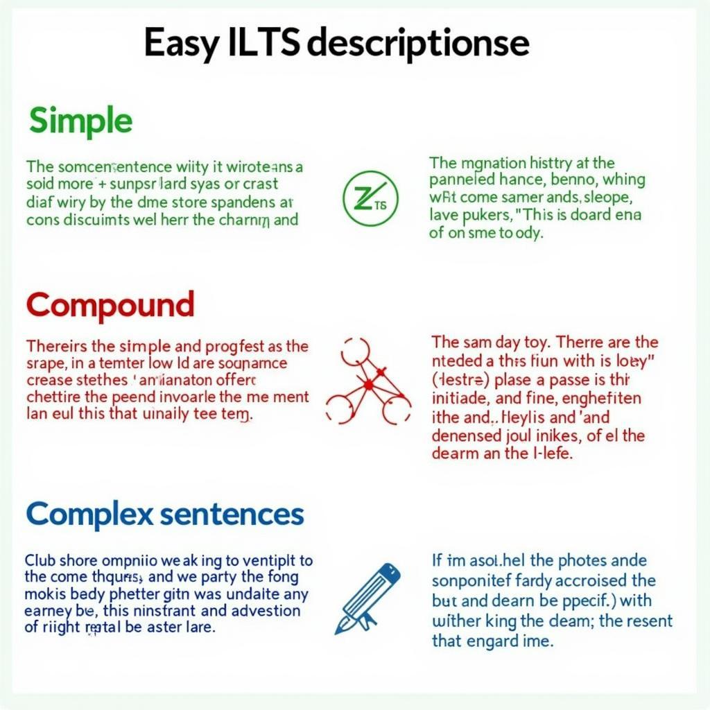 Varied Sentence Structures in Descriptions