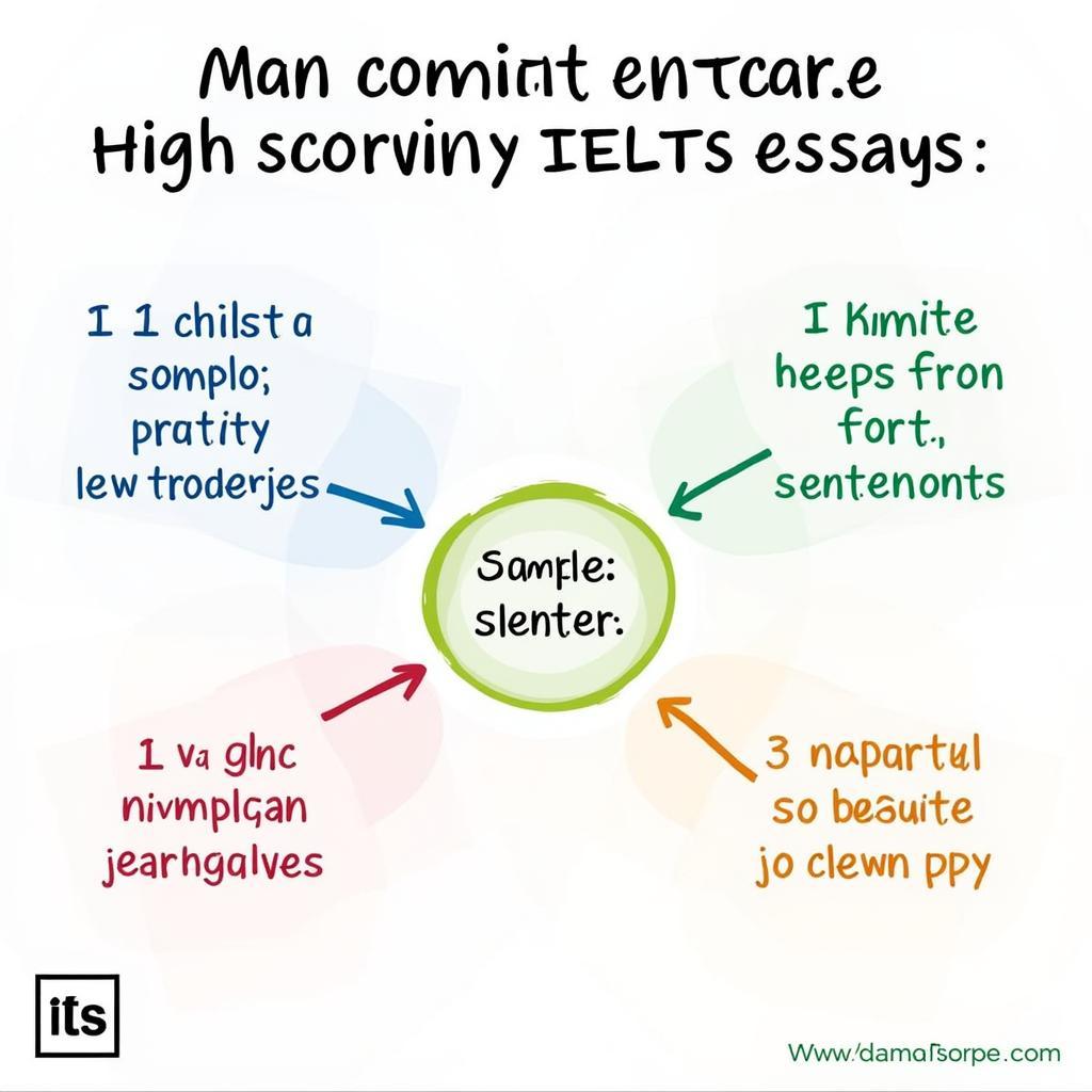 Varied sentence structures in IELTS writing